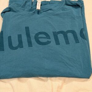 lululemon athletica Teal Short Sleeve Tee